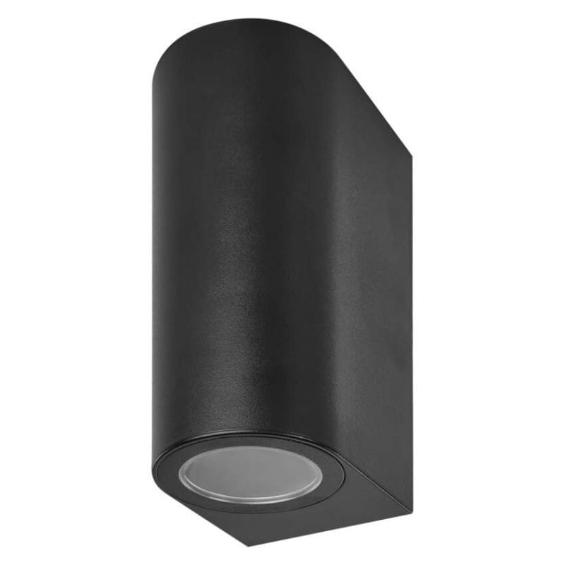 Oprawa naścienna dwukierunkowa OCULUS GU10 2x 35W IP44 czarna Emos