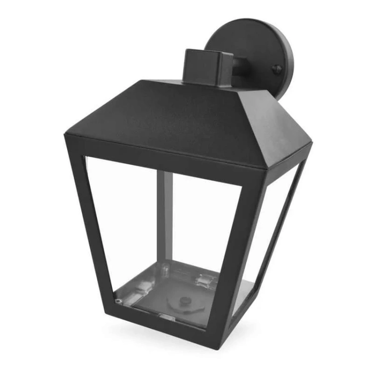 Oprawa elewacyjna ogrodowa ADENIA 24.5cm E27 15W IP44 czarna Emos