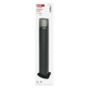 Słupek ogrodowy lana 75cm E27 max. 25W antracyt IP54 Emos opakowanie