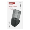 Oprawa elewacyjna ogrodowa LANA 22cm E27 max. 25W antracyt IP54 Emos opakowanie