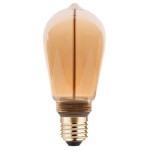 Żarówka LED ST64 E27 2W 100lm b.ciepła 1800K 320° filament GTV