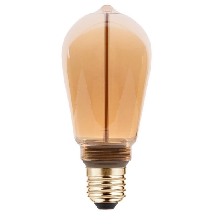 Żarówka LED ST64 E27 2W 100lm b.ciepła 1800K 320° filament GTV