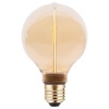 Żarówka LED G95 E27 2W 100lm b.ciepła 1800K 320° filament GTV zaświecona
