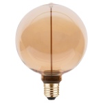 Żarówka LED G125 E27 2W 100lm b.ciepła 1800K 320° filament GTV