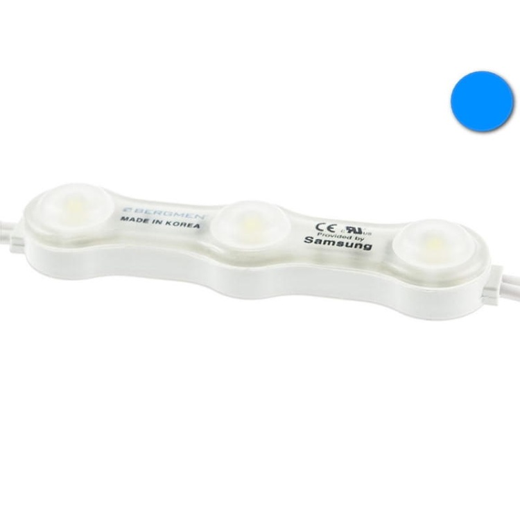 Moduł LED RX 3 STARK 0,72W 12V DC niebieski BERGMEN