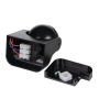 Natynkowy czujnik ruchu PIR ALER JQ-30 detekcja 160°/20° do 12m IP44 czarny Kanlux 23458 montaż