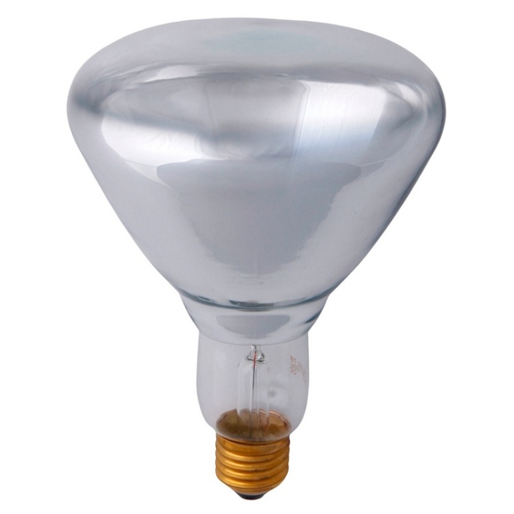 Promiennik podczerwieni E27 125W 230V IR1 szkło miękkie Helios