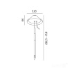 Lampa do roślin LED VERDI 5W 3200K Kobi Design