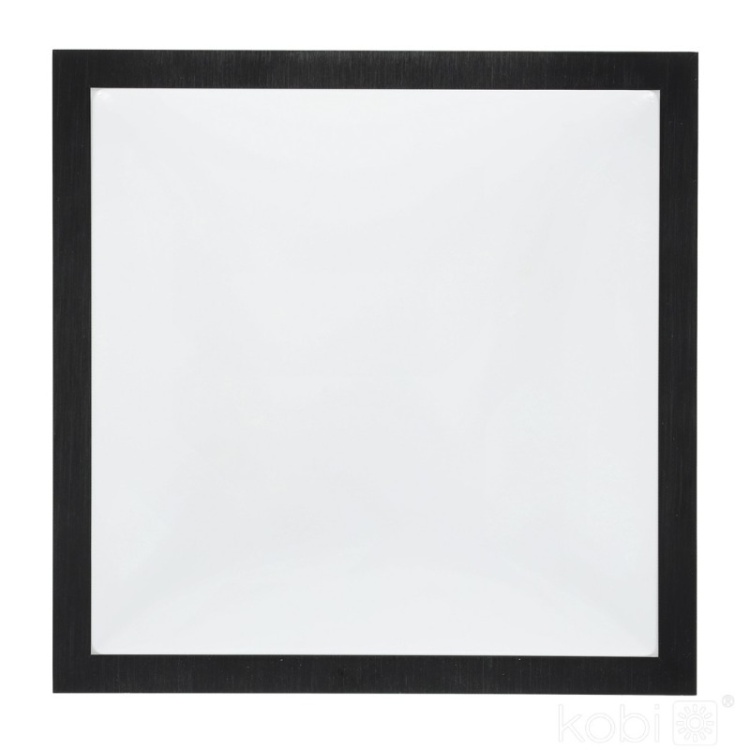 Plafon SAMIRA S 2xE27 czarny Kobi spód