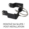 Oprawa drogowa z czujnikiem ruchu Solar LED STREET 15W 4000K IP65 Kobi montaż na słupie