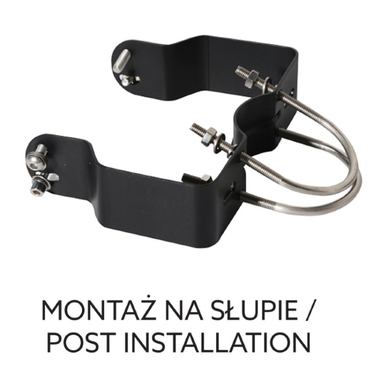 Oprawa drogowa z czujnikiem ruchu Solar LED STREET 15W 4000K IP65 Kobi montaż na słupie