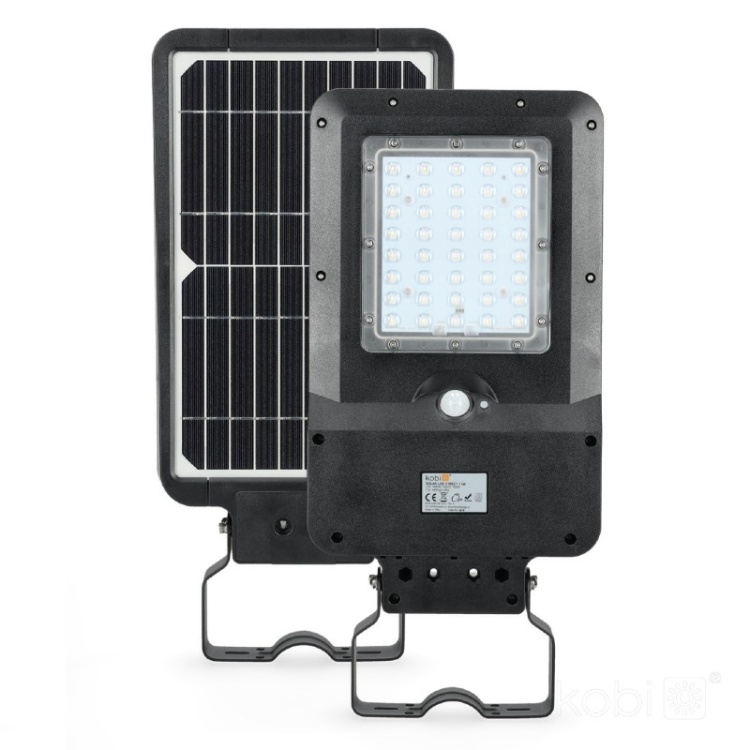 Oprawa drogowa z czujnikiem ruchu Solar LED STREET 15W 4000K IP65 Kobi spód