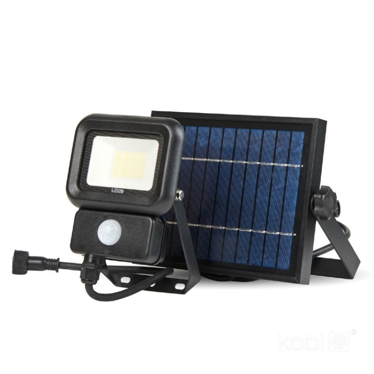 Naświetlacz z czujnikiem ruchu Solar LED NCS 10W 6500K IP65 LED2B