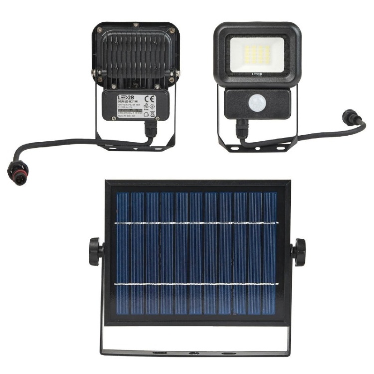 Naświetlacz z czujnikiem ruchu Solar LED NCS 10W 6500K IP65 LED2B produkty