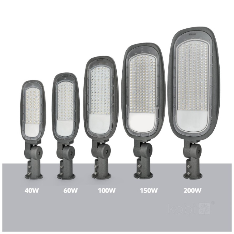 Oprawa drogowa LED VESPA PRO 200W 4000K IP66 Kobi Pro wszystkie wymiary