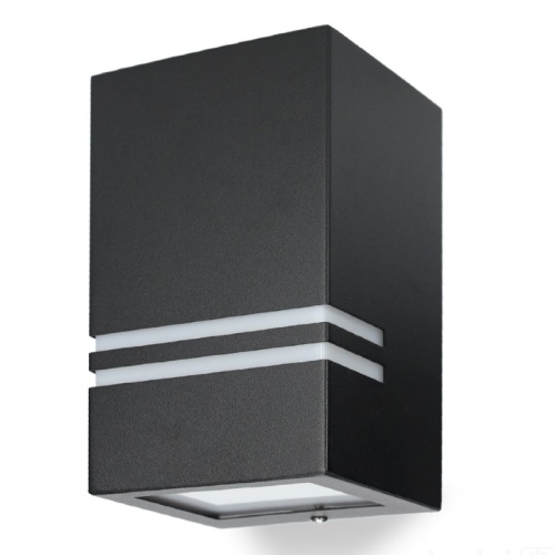 Kinkiet ogrodowy QUAZAR 11 1xGU10 IP44 czarny Kobi