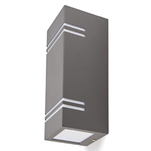 Kinkiet ogrodowy QUAZAR 7 2xGU10 IP44 szary Kobi głóne zdjęcie