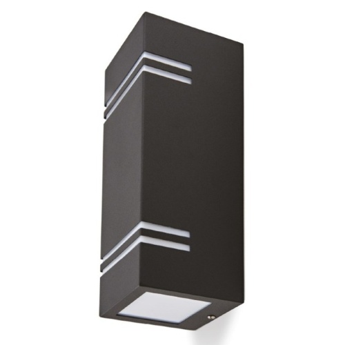 Kinkiet ogrodowy QUAZAR 7 2xGU10 IP44 czarny Kobi główne zdjęcie