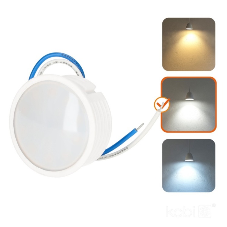 Wkład LED INSERT 6,5W 4000K mleczny Kobi wariant
