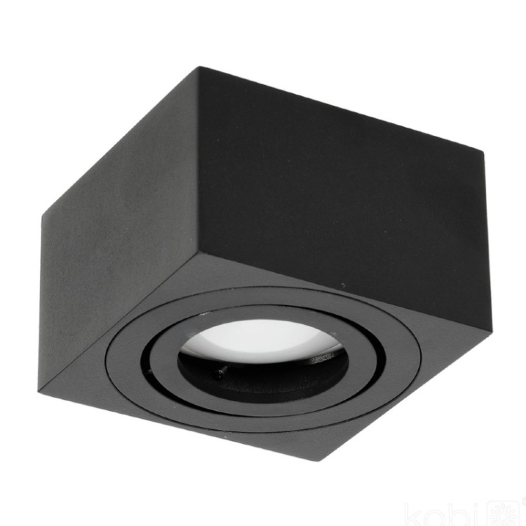 Oprawa do nadbudowania OH37 S czarna Kobi bok