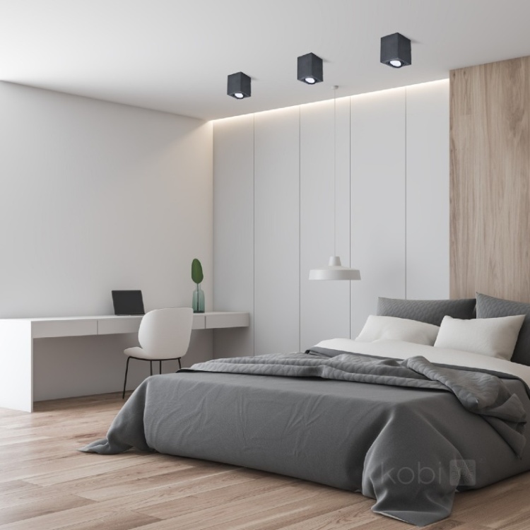 Oprawa do nadbudowania OH37 czarna Kobi zastosowanie