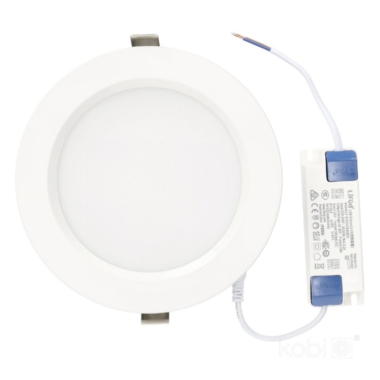 Downlight LED NEXEYE NE1 20W 4000K IP44 Kobi Pro z zasilaczem