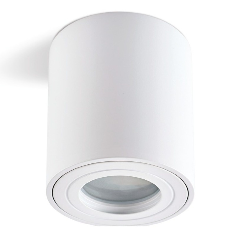 Oprawa do nabudowania AQUARIUS 1xGU10 okrągły IP44 biały Kobi główne zdjęcie