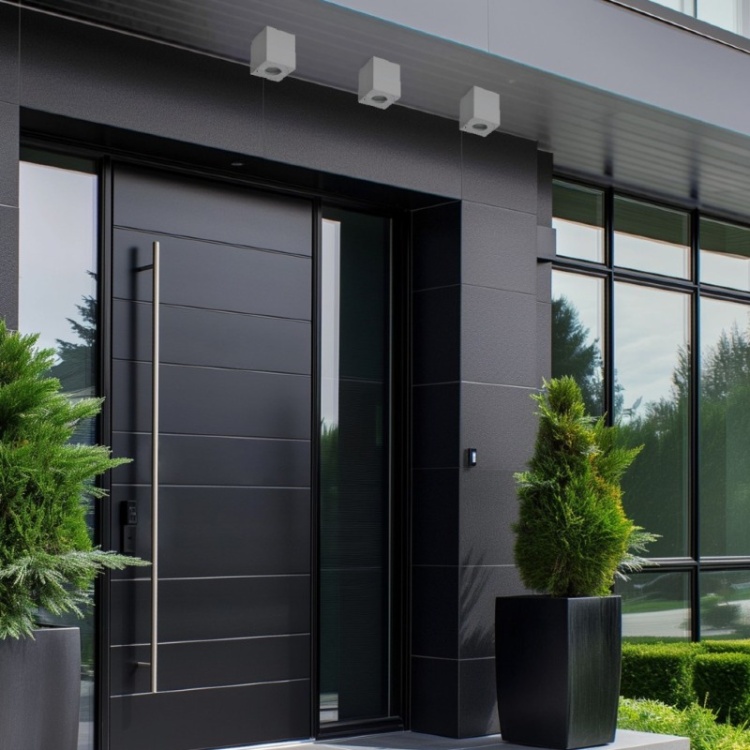 Oprawa do nabudowania AQUARIUS 1xGU10 kwadrat IP44 biały Kobi zastosowanie