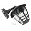 Kinkiet ogrodowy TEVIO KD 1xE27 IP54 czarny LED2B montaż