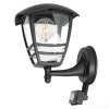 Kinkiet ogrodowy TEVIO KG 1xE27 LX IP54 czarny LED2B bok