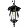 Lampa wisząca ogrodowa LO4105 1xE27 IP54 czarna Kobi bok