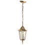 Lampa wisząca ogrodowa LO4105 1xE27 IP54 złota Kobi zawieszona
