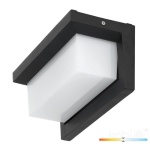 Kinkiet ogrodowy LED LENTERO 12W 4000K LX IP54 czarny LED2B
