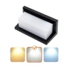 Kinkiet ogrodowy LED LENTERO LX z czujnikiem 12W 4000K 840lm czarny IP54 LED2B wariant