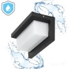 Kinkiet ogrodowy LED LENTERO 12W 4000K LX IP54 czarny LED2B wodoszczelność