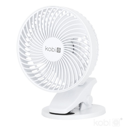 Wentylator biurkowy VIENTO CLIP biały Kobi Windstar główne zdjęcie