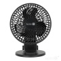 Wentylator biurkowy VIENTO CLIP czarny Kobi Windstar front