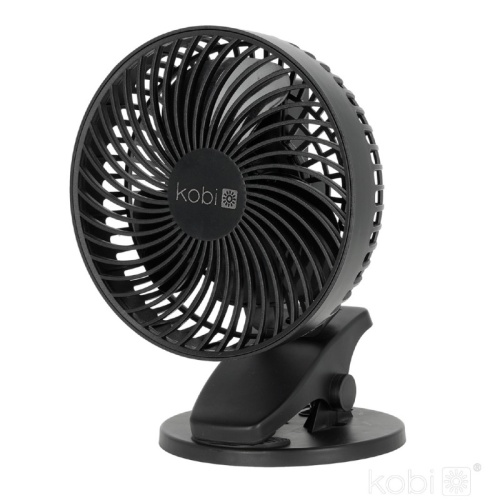 Wentylator biurkowy VIENTO CLIP czarny Kobi Windstar główne zdjęcie