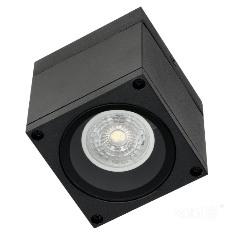 Lampa ogrodowa QUERK 1 1xGU10 IP54 czarna LED2B spód