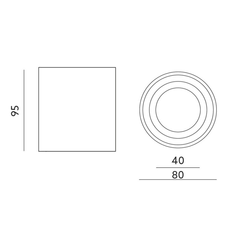 Oprawa do nabudowania AQUARIUS 1xGU10 okrągły IP44 chrom Kobi