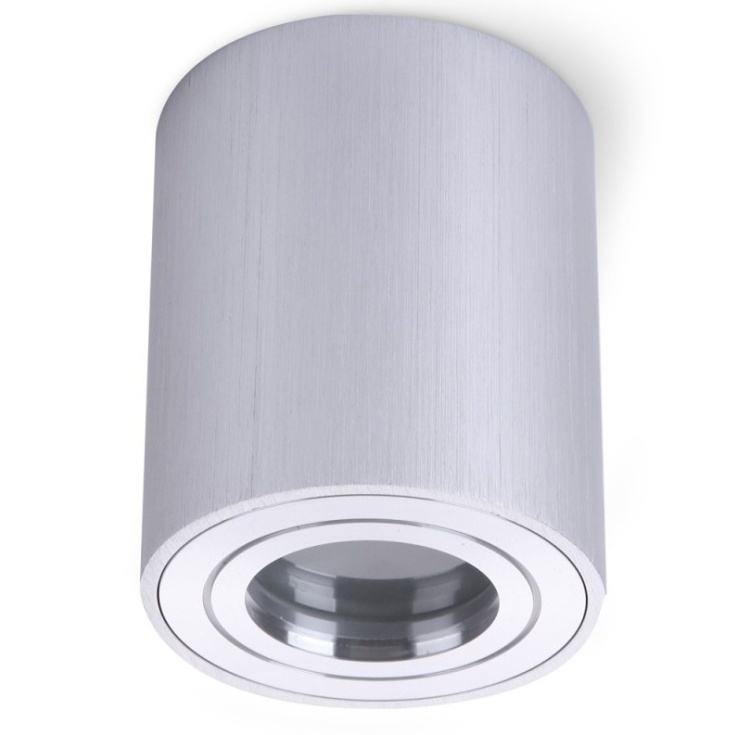 Oprawa do nabudowania AQUARIUS 1xGU10 okrągły IP44 chrom Kobi