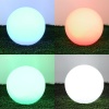 Lampa ogrodowa Solar LED GARDEN BALL 30cm 3000K+RGB Kobi Design różne barwy światła