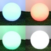 Lampa ogrodowa Solar LED GARDEN BALL 40cm 3000K+RGB Kobi Design różne barwy światła