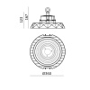 Oprawa przemysłowa High Bay LED ANICA 200W 4000K IP65 90° Kobi Pro wymiary