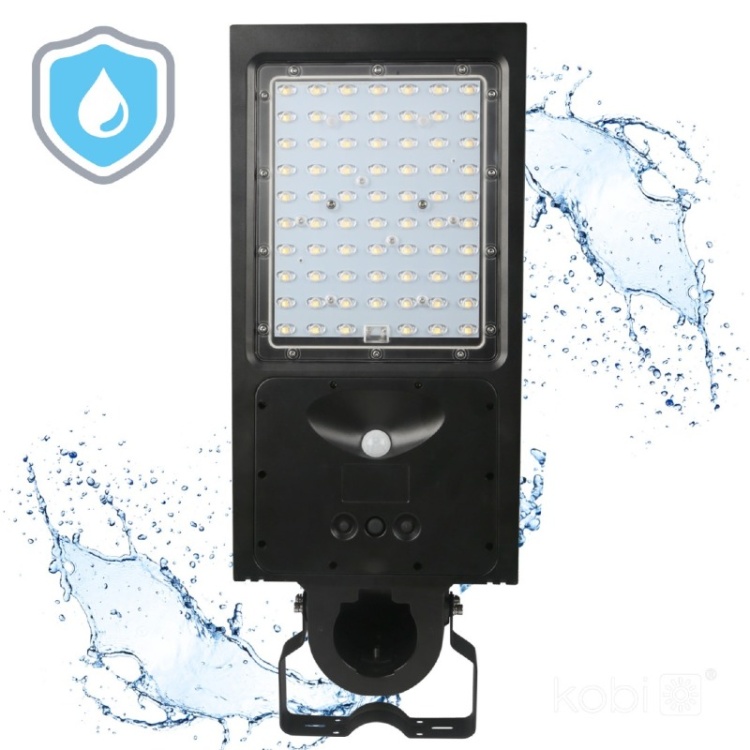 Oprawa drogowa z czujnikiem ruchu Solar LED STREET 30W 2CCT IP65 Kobi Premium wodoszczelność