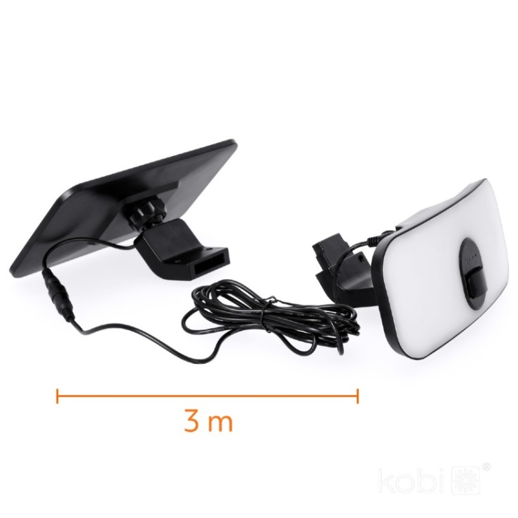 Naświetlacz z czujnikiem ruchu Solar LED KOBI NEW PHOENIX 13W 4000K IP65 Kobi długość kabla