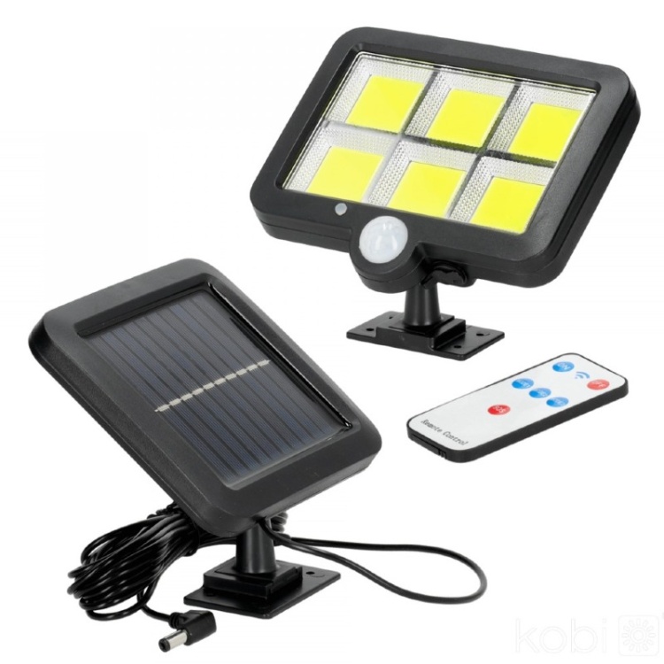 Naświetlacz z czujnikiem ruchu Solar LED PRISM 6000K LED2B