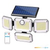 Naświetlacz z czujnikiem ruchu Solar LED GLOW G2 2,5W 6500K LED2B