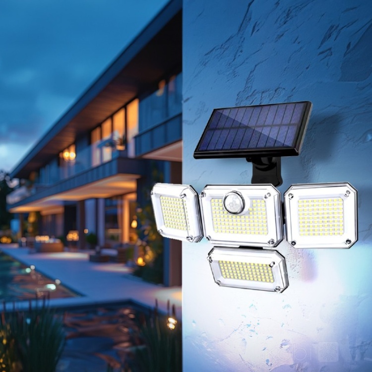 Naświetlacz z czujnikiem ruchu Solar LED GLOW G2 2,5W 6500K LED2B zastosowanie