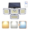 Naświetlacz z czujnikiem ruchu Solar LED GLOW G2 2,5W 6500K LED2B warianty